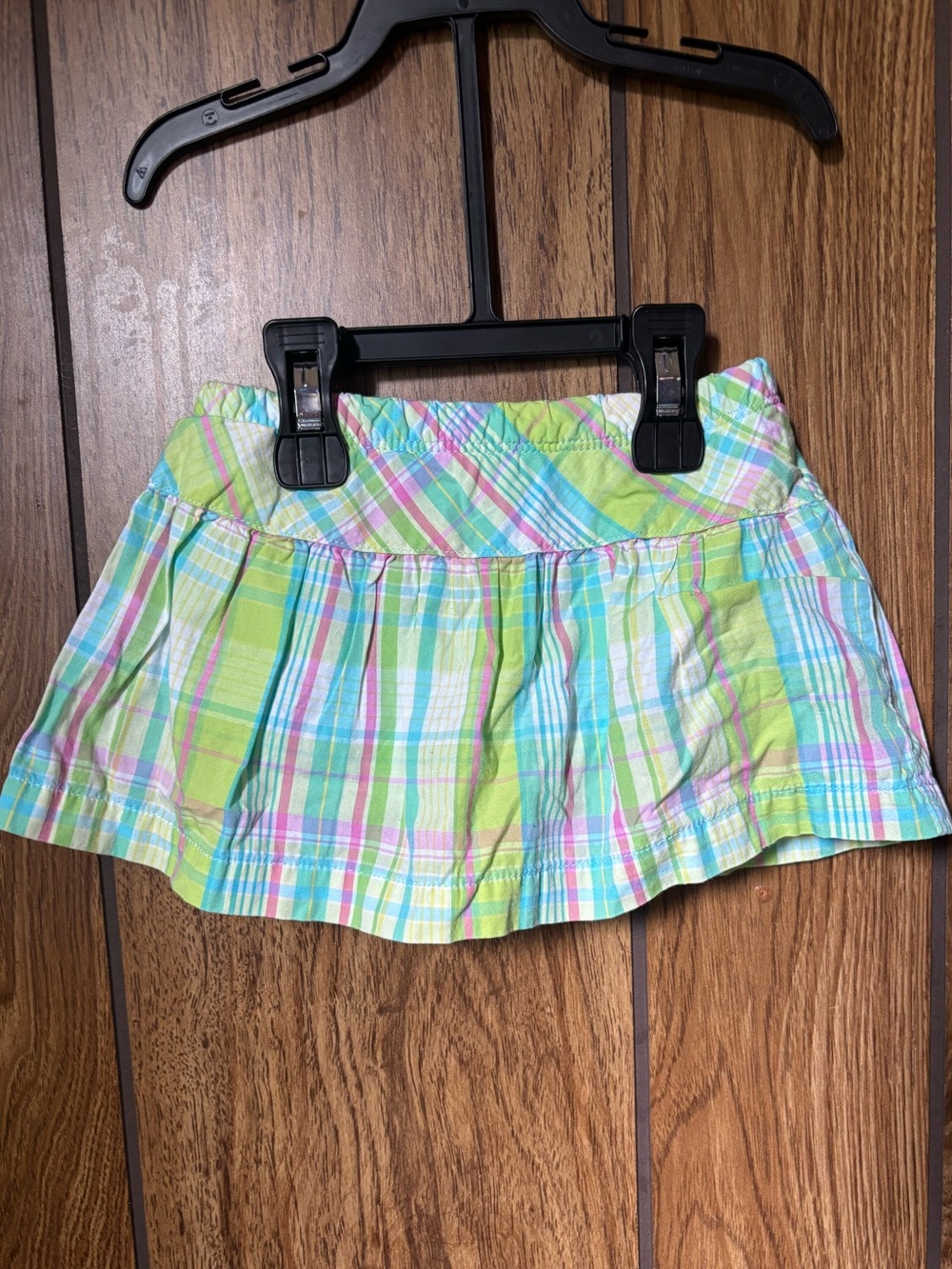 Carter’s Plaid Skort with Built-In Bloomers | Baby Girls Size 6 Months